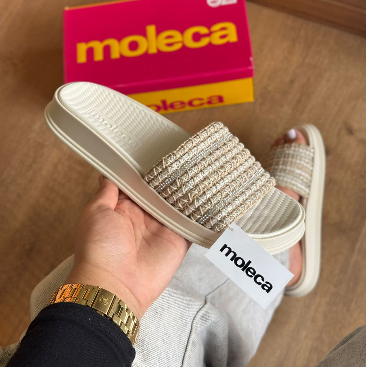 Papete Casual Crochê