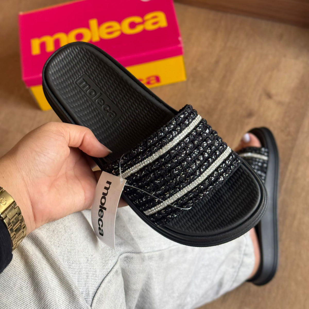 Papete Casual Crochê